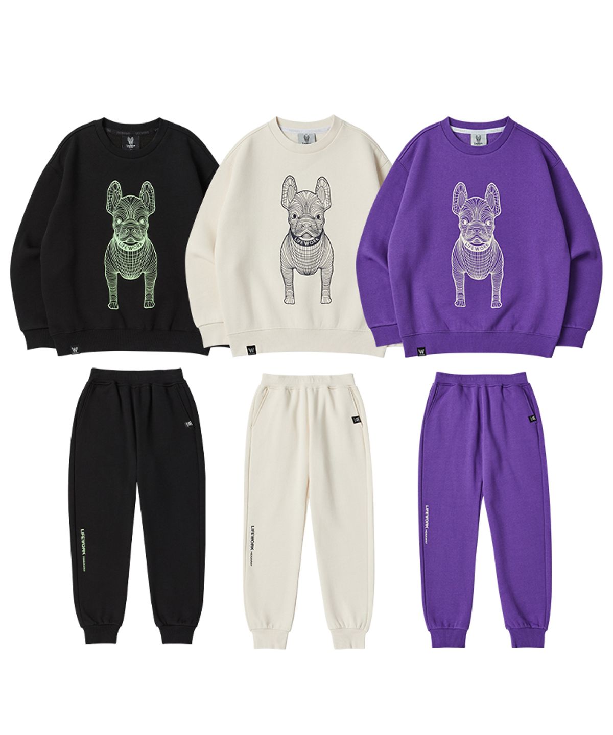 라이프워크 키즈(LIFEWORK KIDS) 키즈) 빅라독 베이직 셋업