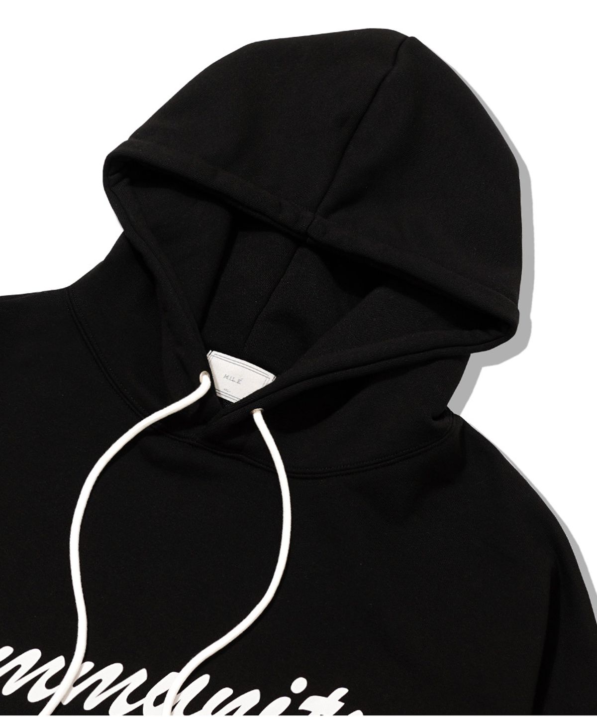 더마일(THEMILE) COMMUNITY 54 SWEAT HOODIE[BLACK]