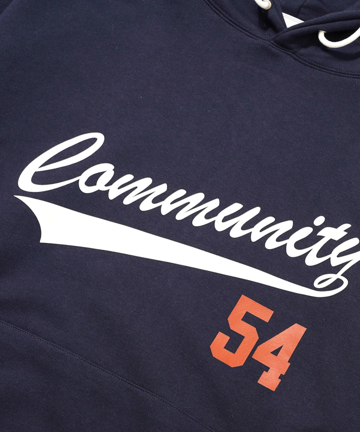 더마일(THEMILE) COMMUNITY 54 SWEAT HOODIE[NAVY]