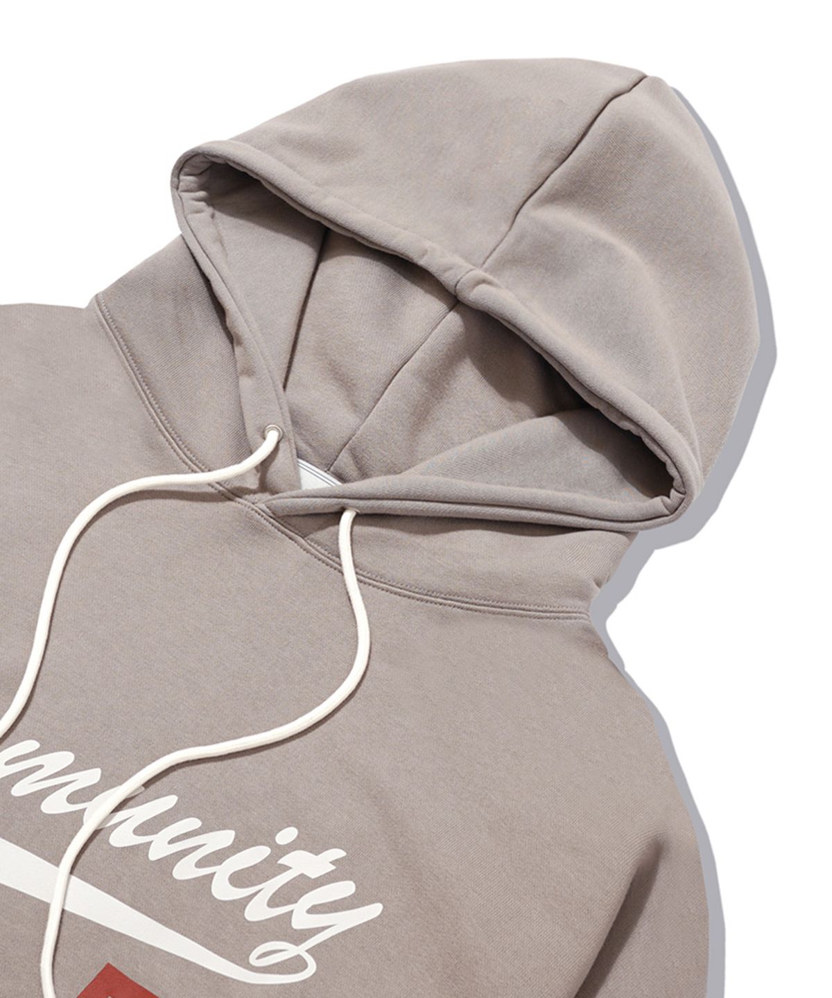 더마일(THEMILE) COMMUNITY 54 SWEAT HOODIE[BROWN]