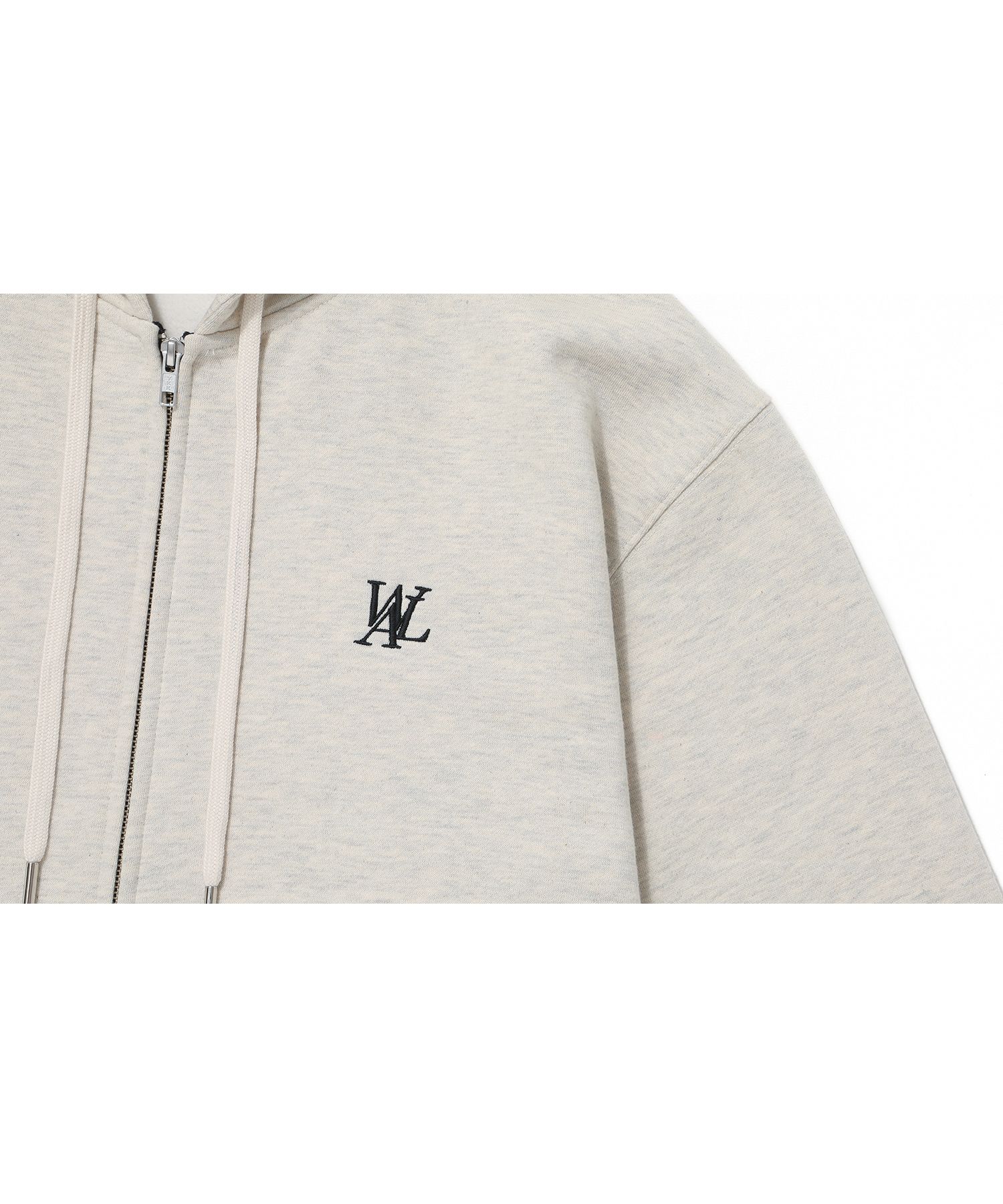ジャケット WOOALONG Signature hood zipup OAT MEAL Signature hood zip-up - OAT MEAL - WOOALONG | 60% - Asian