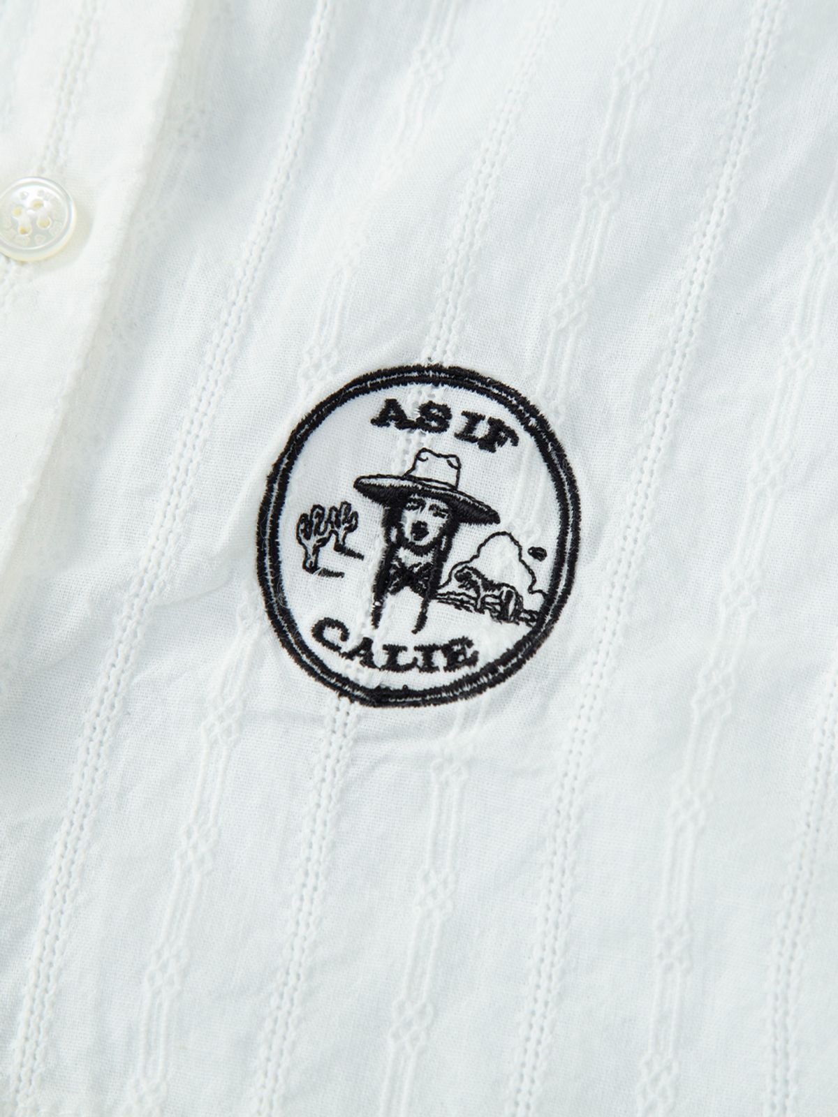 에즈이프 캘리(ASIF CALIE) FLARE BISHOP SLEEVE BLOUSE WHITE