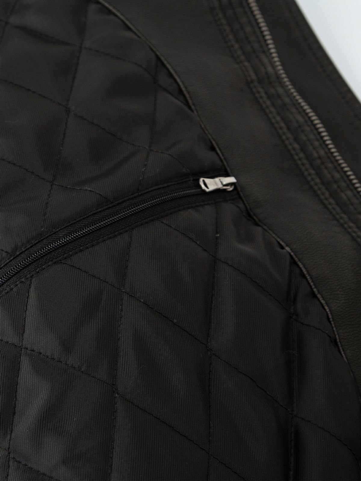 에즈이프 캘리(ASIF CALIE) TASSEL LEATHER JACKET BLACK
