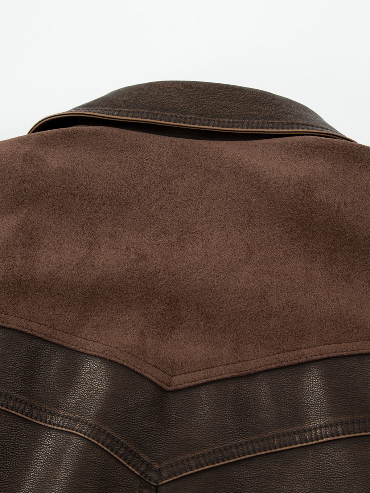 에즈이프 캘리(ASIF CALIE) TASSEL LEATHER JACKET BROWN
