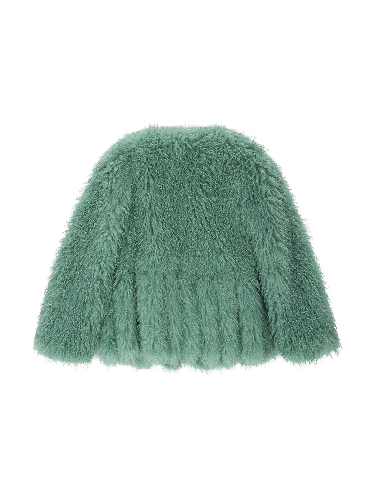 에즈이프 캘리(ASIF CALIE) TAIL POINT FUR JACKET MINT