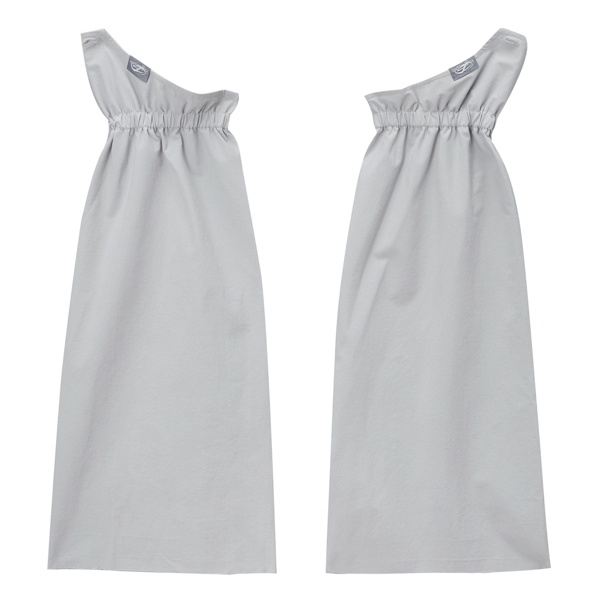 MUSINSA | HUG YOUR SKIN Midi Skirt Leg Warmer Set (Gray)