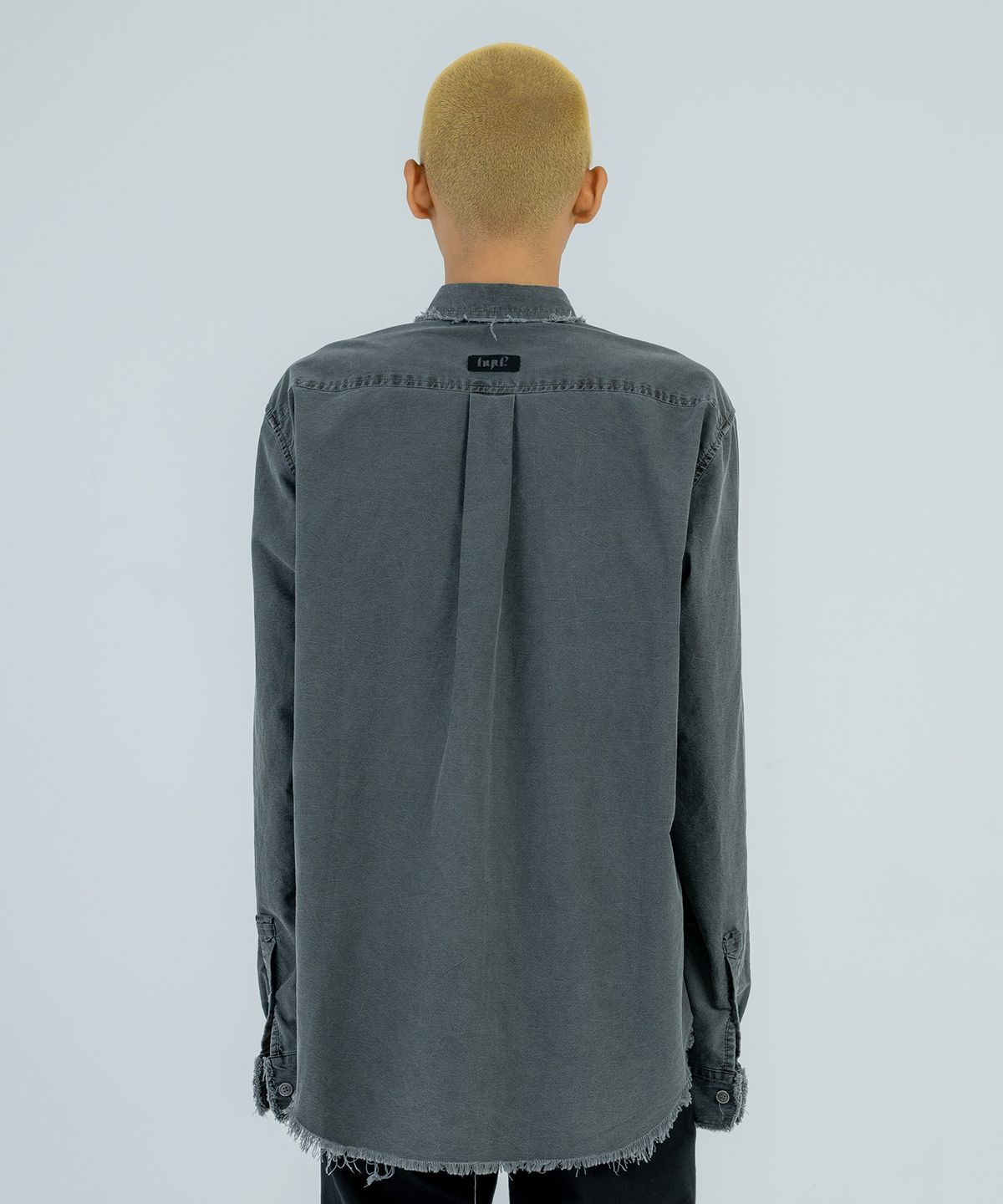 혀프 바이 혀프(HYUP BY HYUF) Cutting shirt_ Charcoal