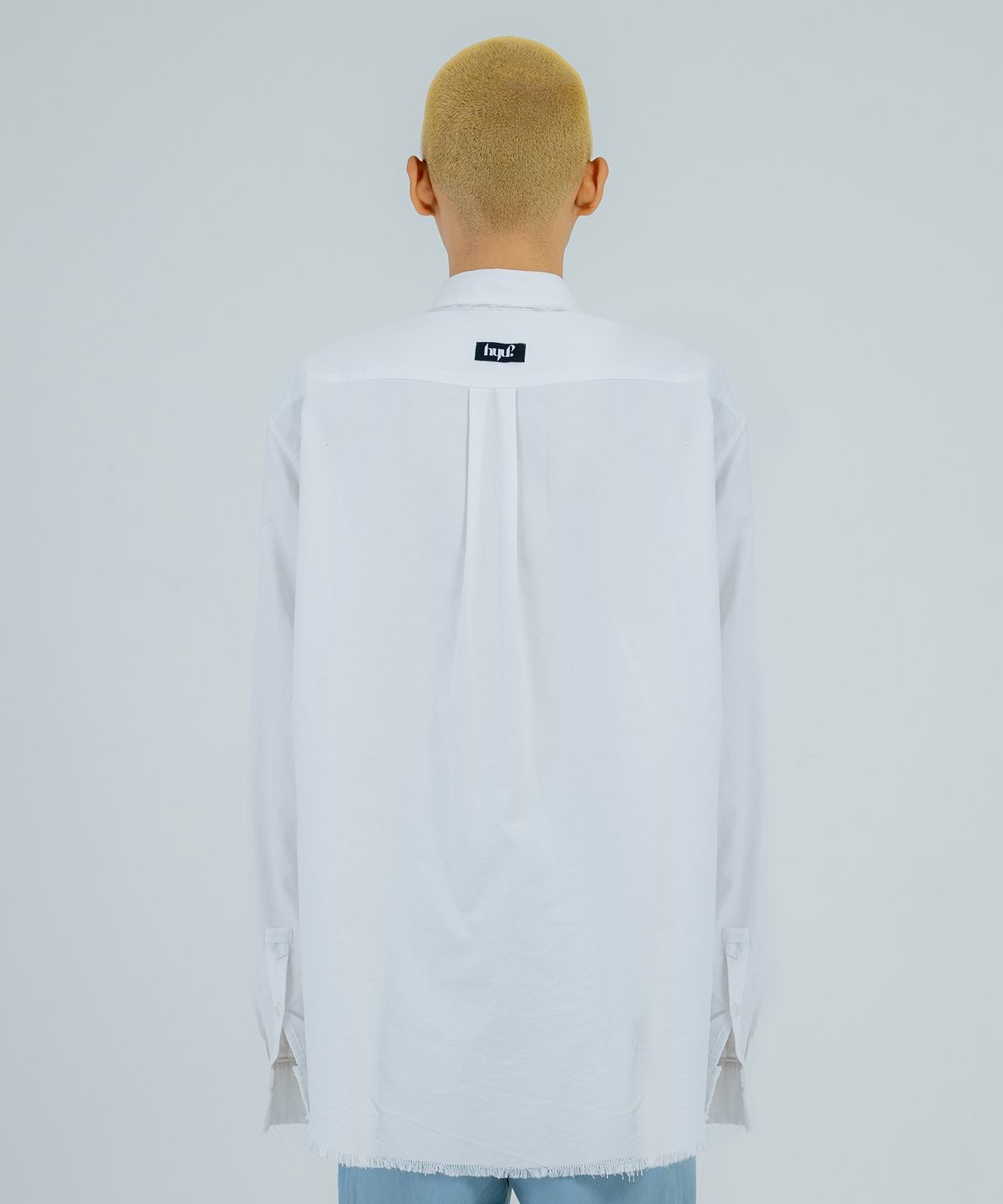 혀프 바이 혀프(HYUP BY HYUF) Cutting shirt_ White