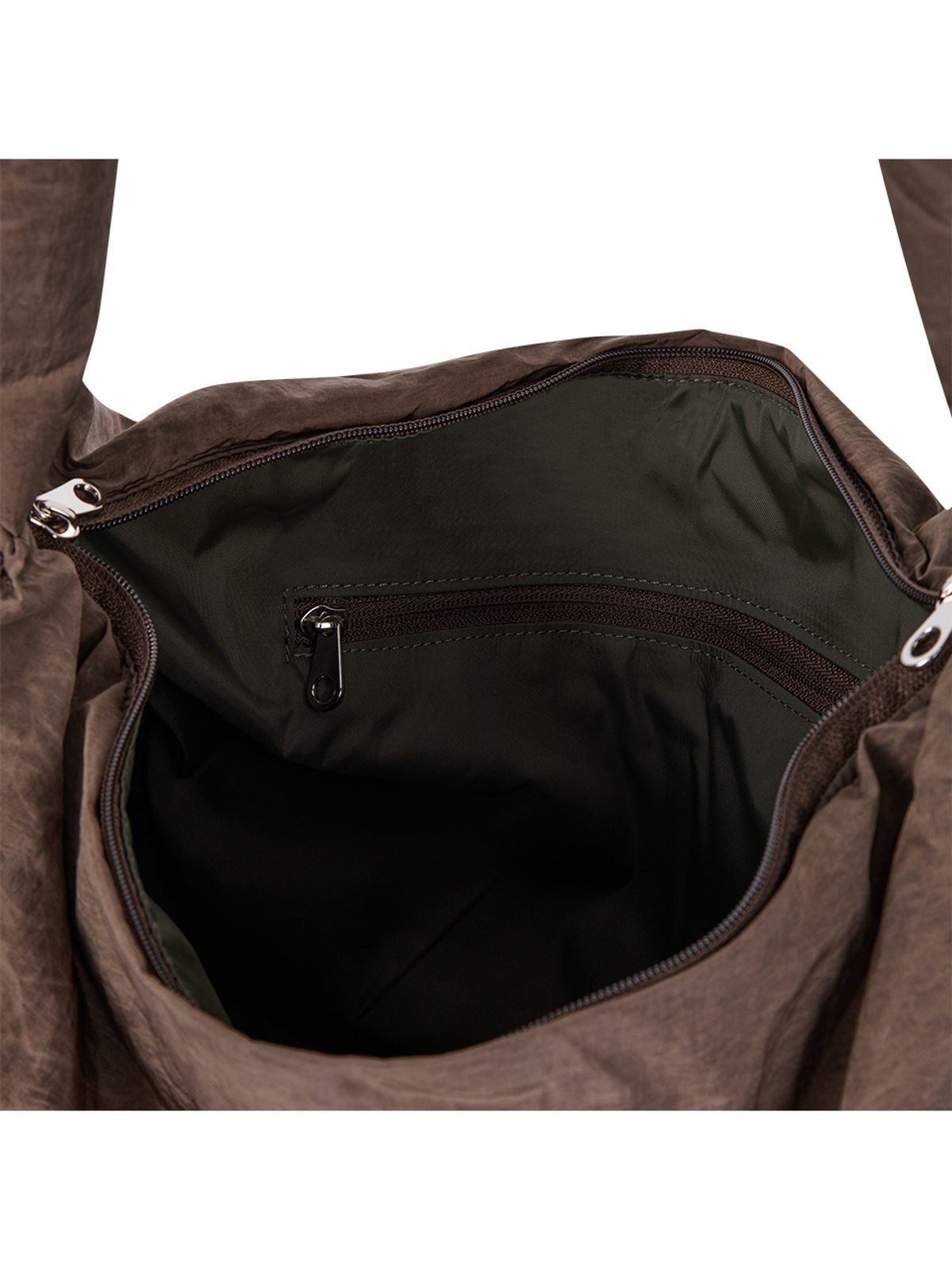 무음(MUWM) 퍼프업 빅백 Puff-Up Big Bag (Wax Brown/Khaki)