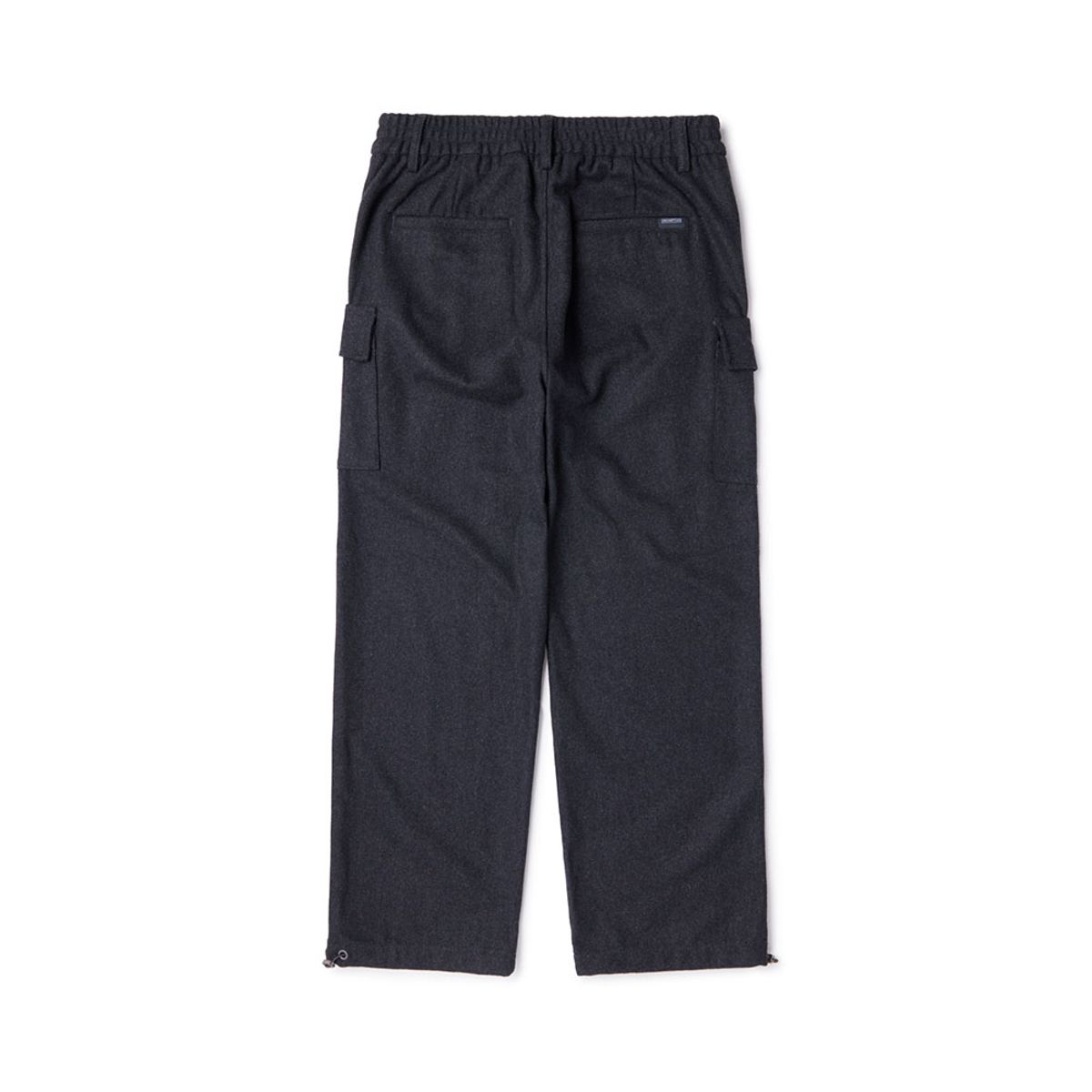 브롬톤 런던(BROMPTON LONDON) WOOL POCKET BANDED JOGGER TROUSERS - M/GREY (P234MPT228)