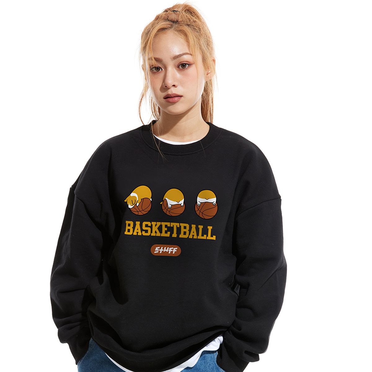 스터프(STUFF) 코기 릴리 3종 맨투맨
