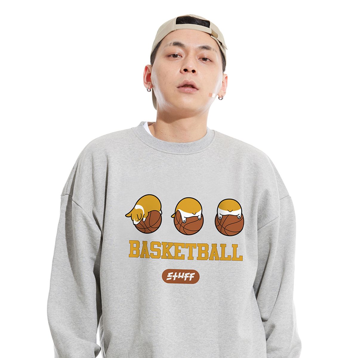 스터프(STUFF) 코기 릴리 3종 맨투맨