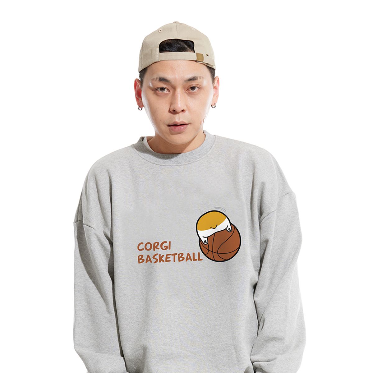 스터프(STUFF) 코기 릴리 OTB 맨투맨