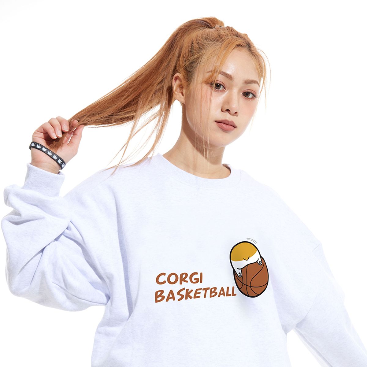 스터프(STUFF) 코기 릴리 OTB 맨투맨