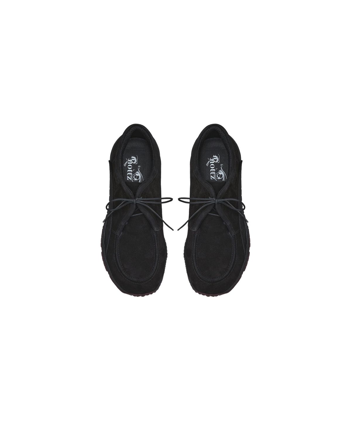 나이스고스트클럽(NICEGHOSTCLUB) [X NOTTZ]DERBY SNEAKERS_BLACK(NGNZ003)