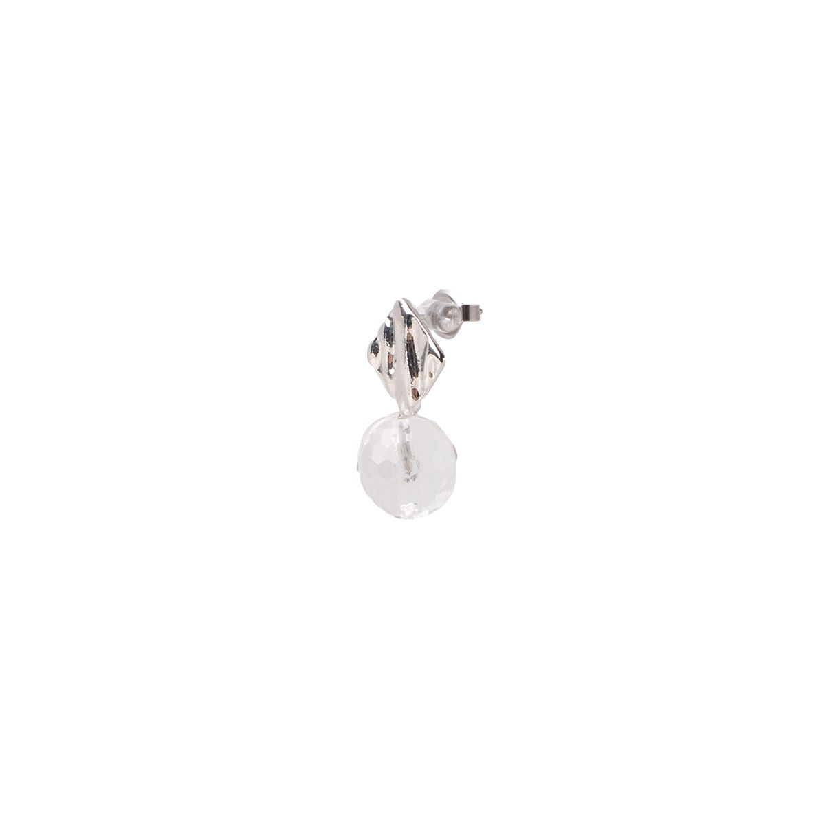 비엔베투(Bien Vetu) 12mm 카빙 백수정 드롭 귀걸이