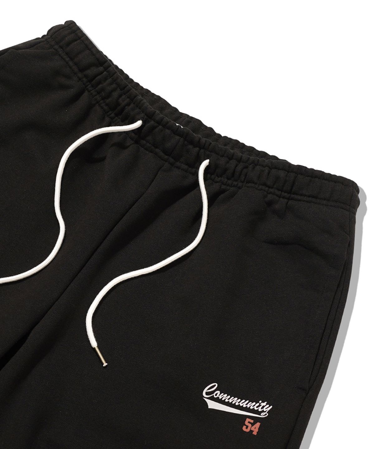 더마일(THEMILE) COMMUNITY 54 SWEAT PANTS[BLACK]