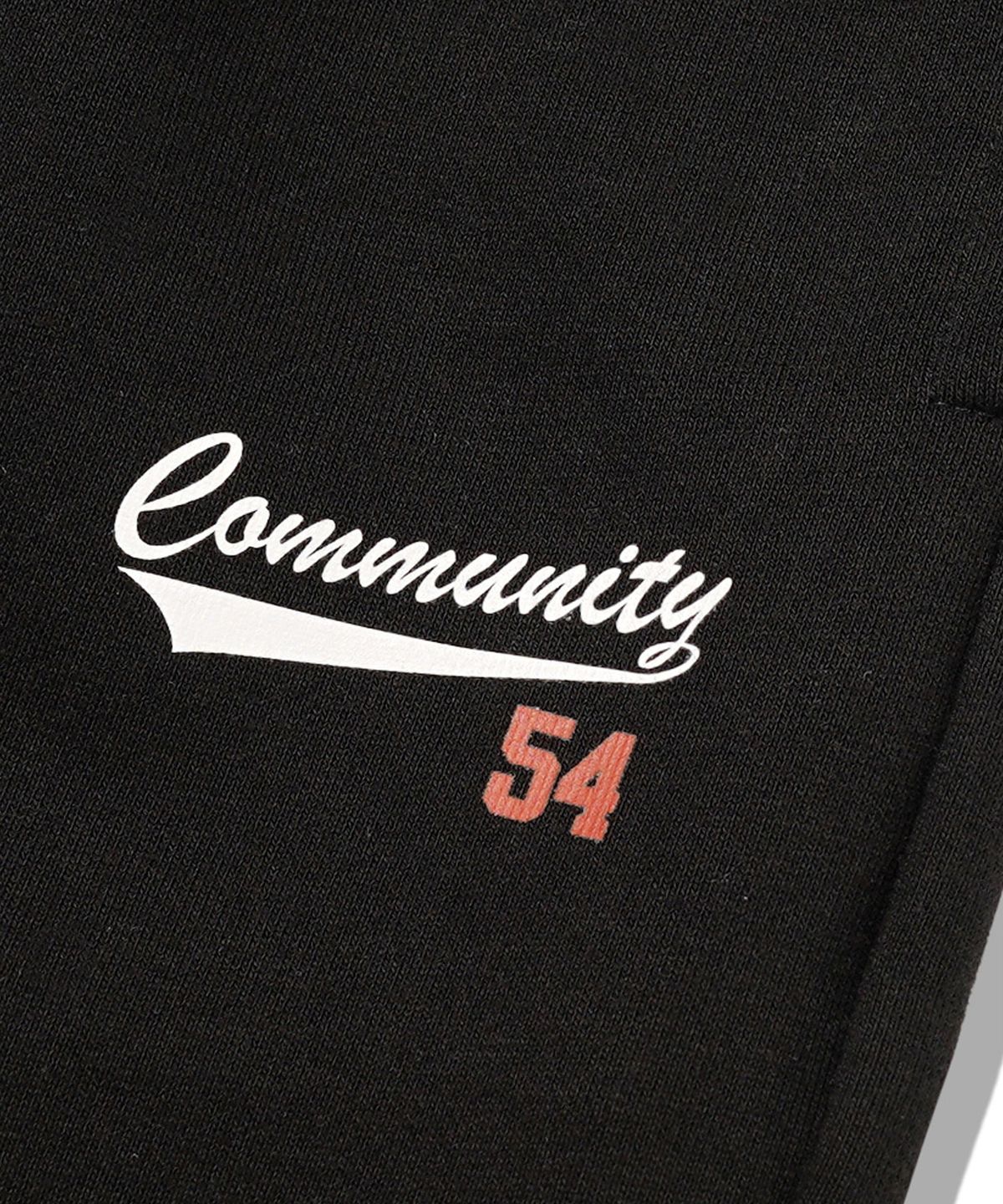 더마일(THEMILE) COMMUNITY 54 SWEAT PANTS[BLACK]