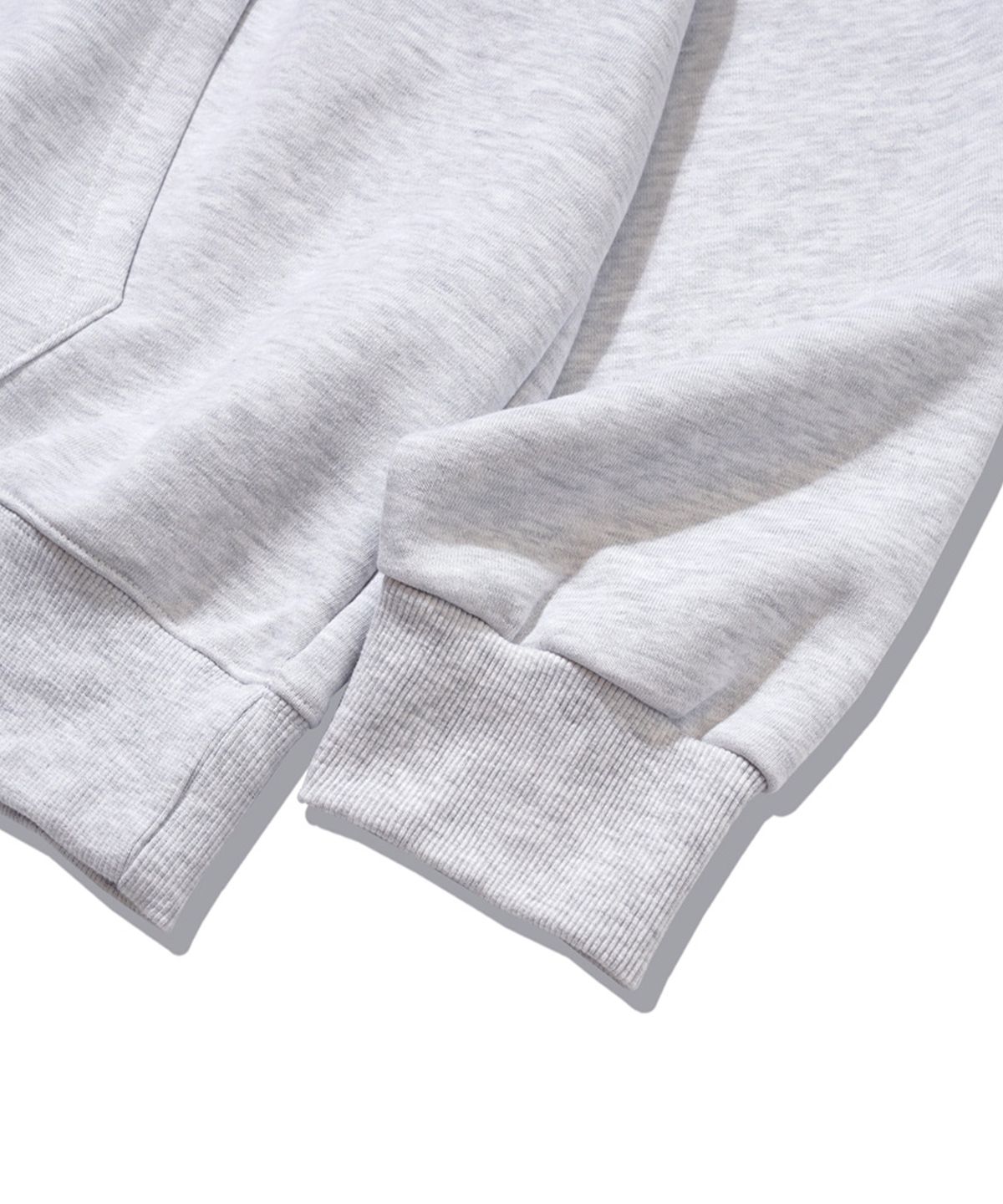 더마일(THEMILE) MILE GARMENTS MIX SWEAT HOODIE [OATMEAL]