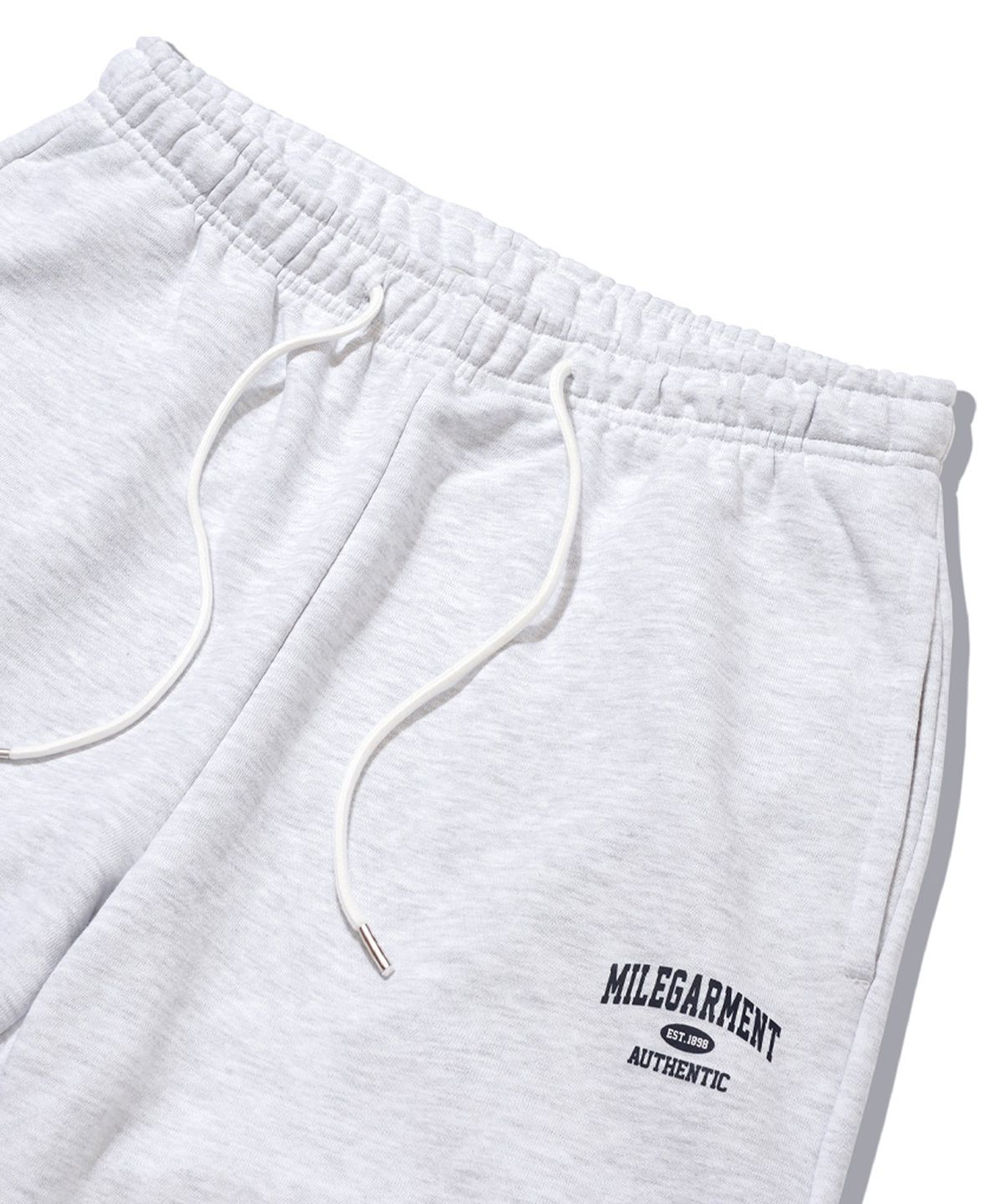 더마일(THEMILE) MILE GARMENTS MIX SWEAT PANTS [OATMEAL]