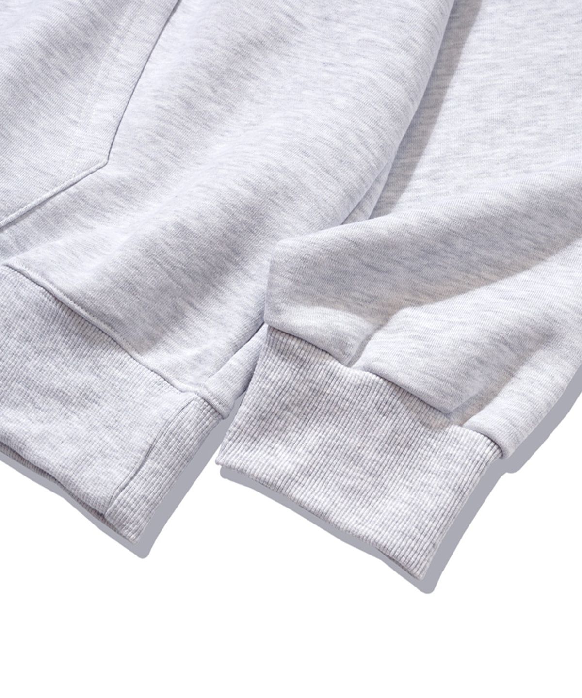 더마일(THEMILE) MILE EST MIX SWEAT HOODIE [OATMEAL]