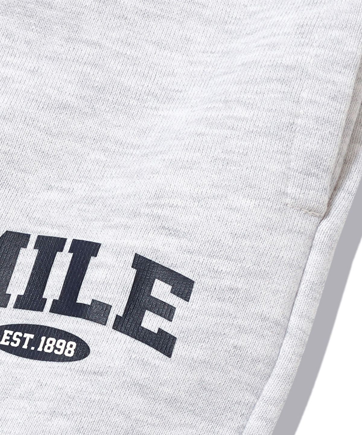 더마일(THEMILE) MILE EST MIX SWEAT PANTS [OATMEAL]