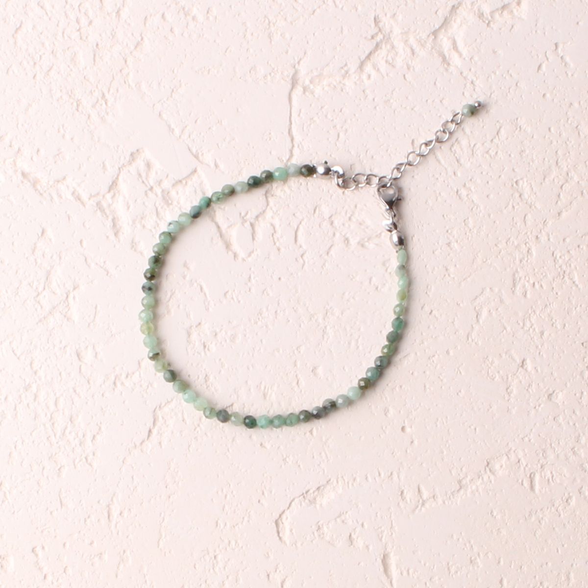 비엔베투(Bien Vetu) 3mm 에메랄드 팔찌