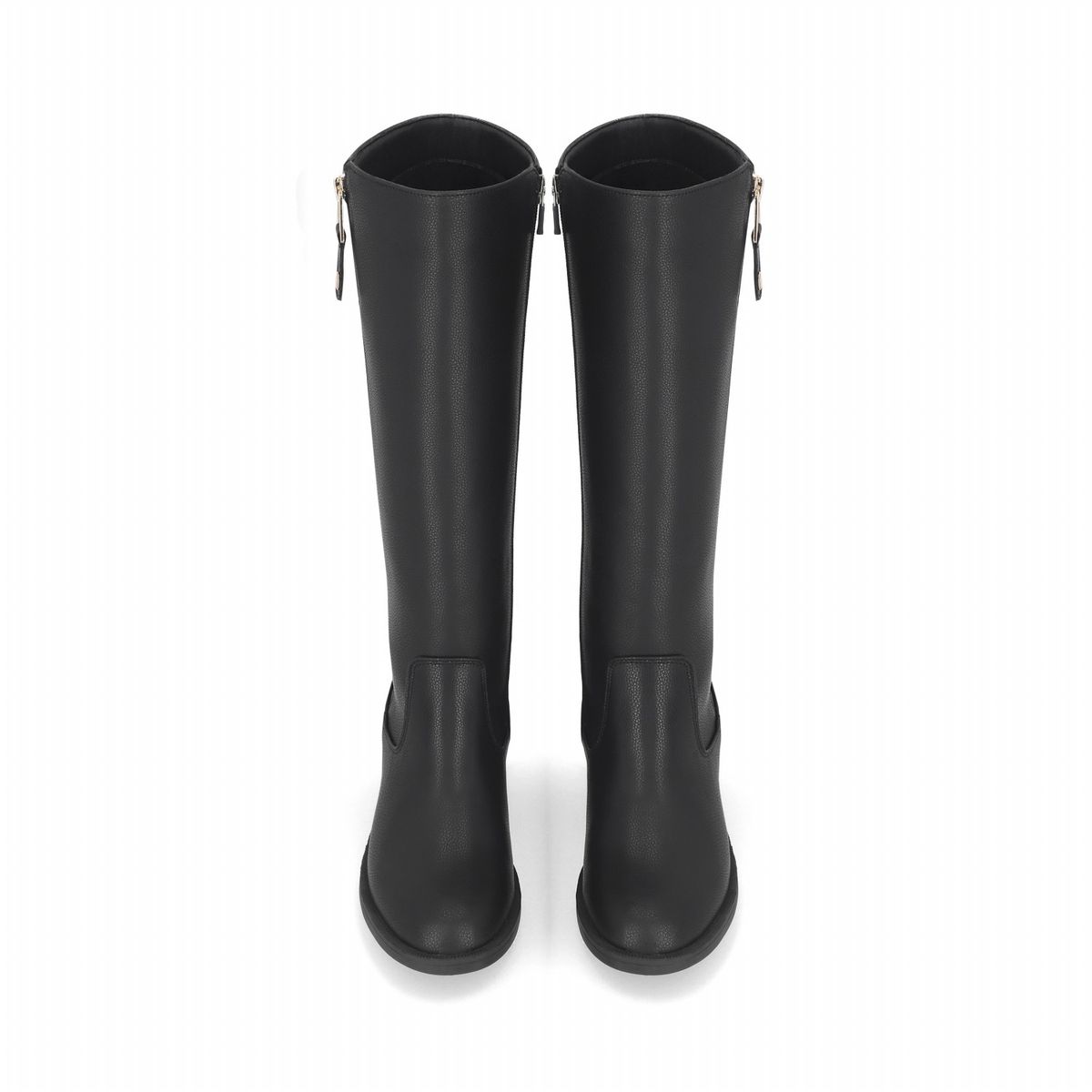 엘칸토(ELCANTO) 마쯔 여성 지퍼 디테일 롱부츠 4.5cm LCWL24M34V