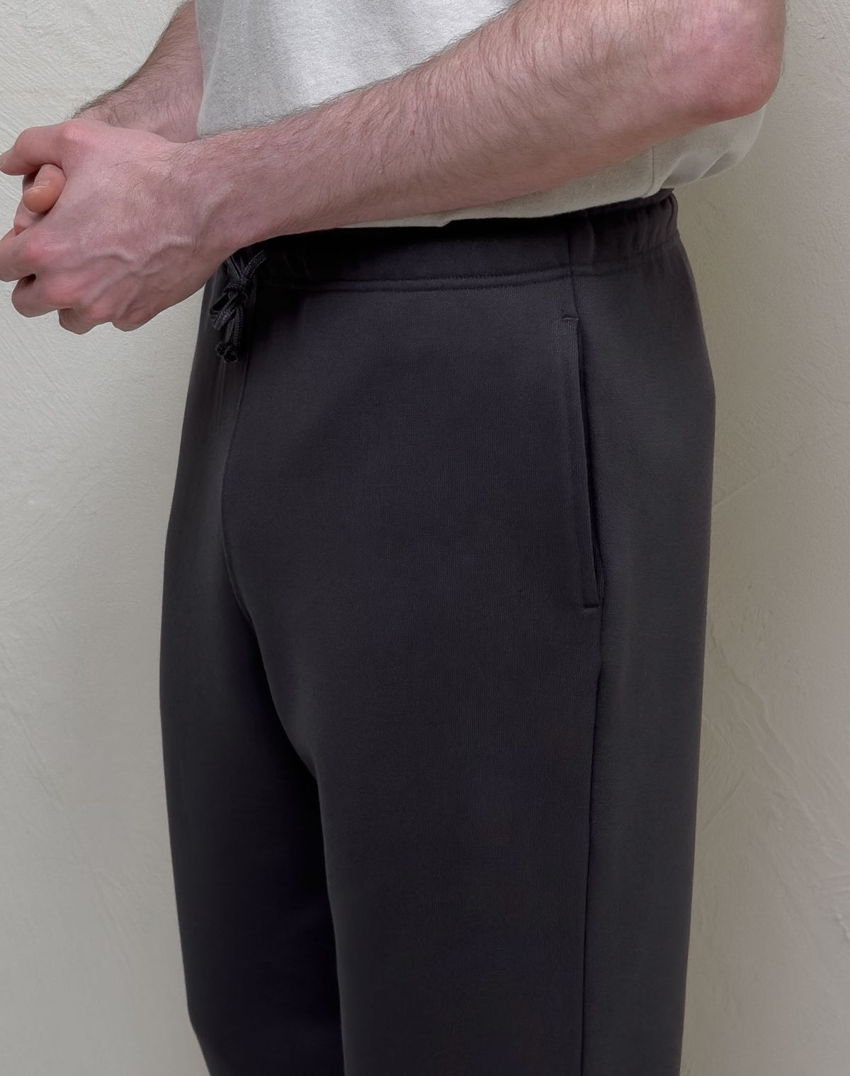 조질롱(JOJILONG) 094 HEAVY WEIGHTED SWEATPANTS - CHARCOAL