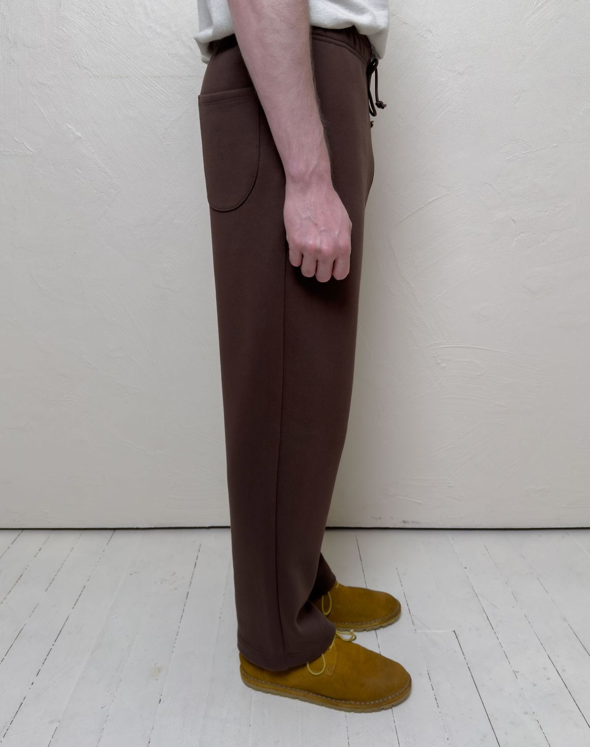 조질롱(JOJILONG) 094 HEAVY WEIGHTED SWEATPANTS - MOCHA