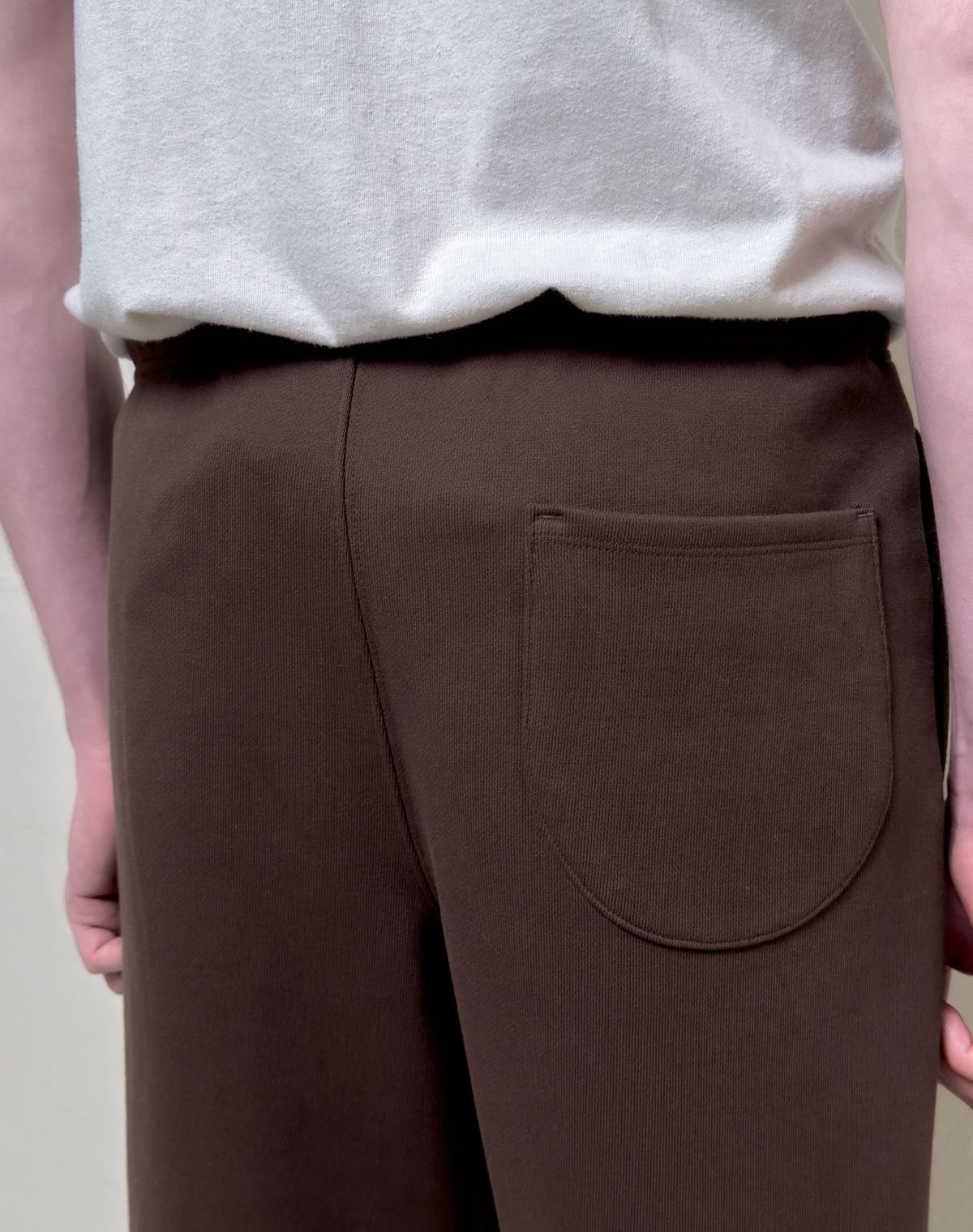 조질롱(JOJILONG) 094 HEAVY WEIGHTED SWEATPANTS - MOCHA