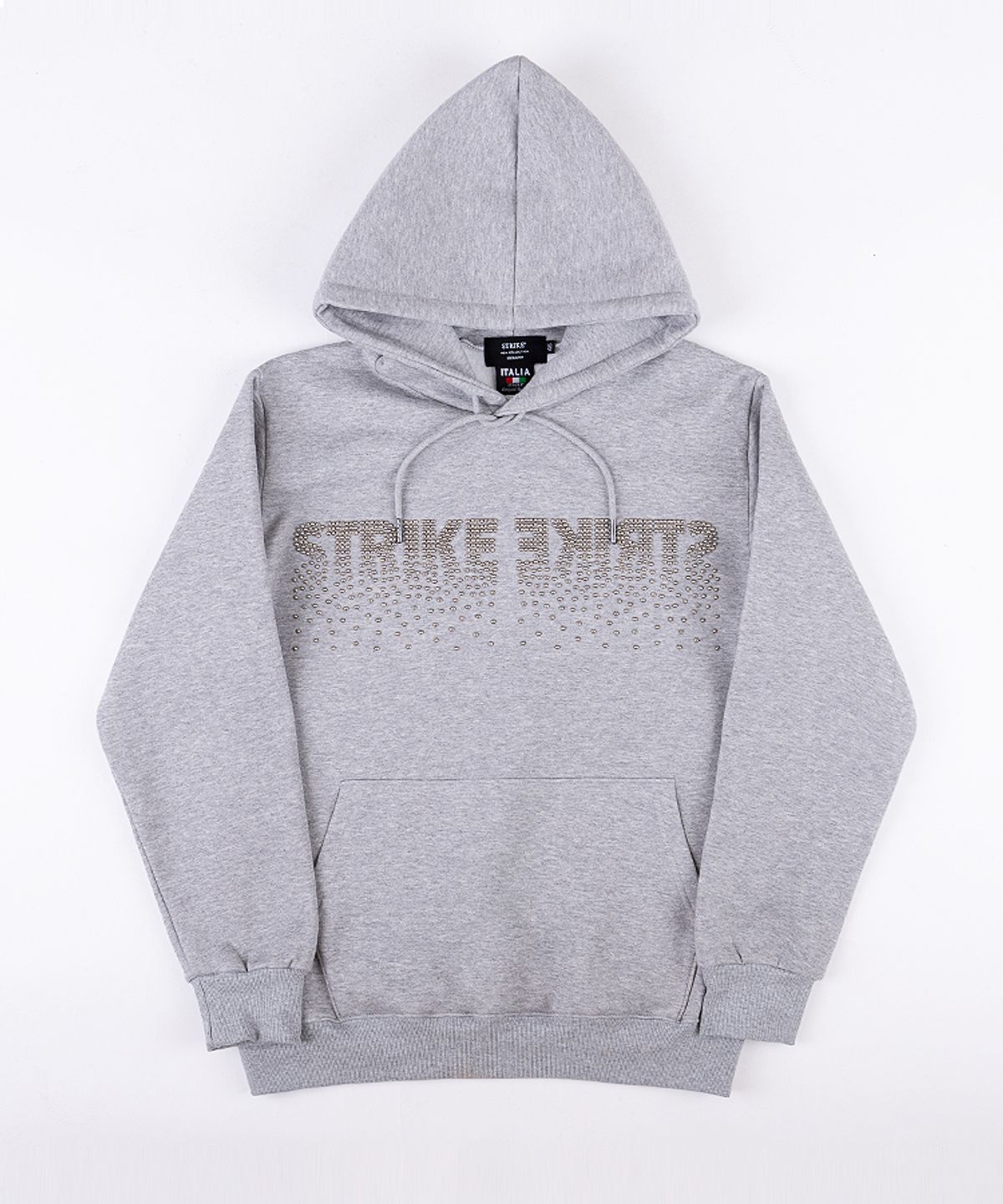 스트라이크(STRIKE) Stud Logo Hoodie (GREY)