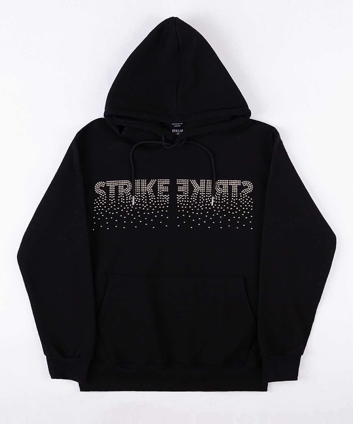 스트라이크(STRIKE) Stud Logo Hoodie (BLACK)