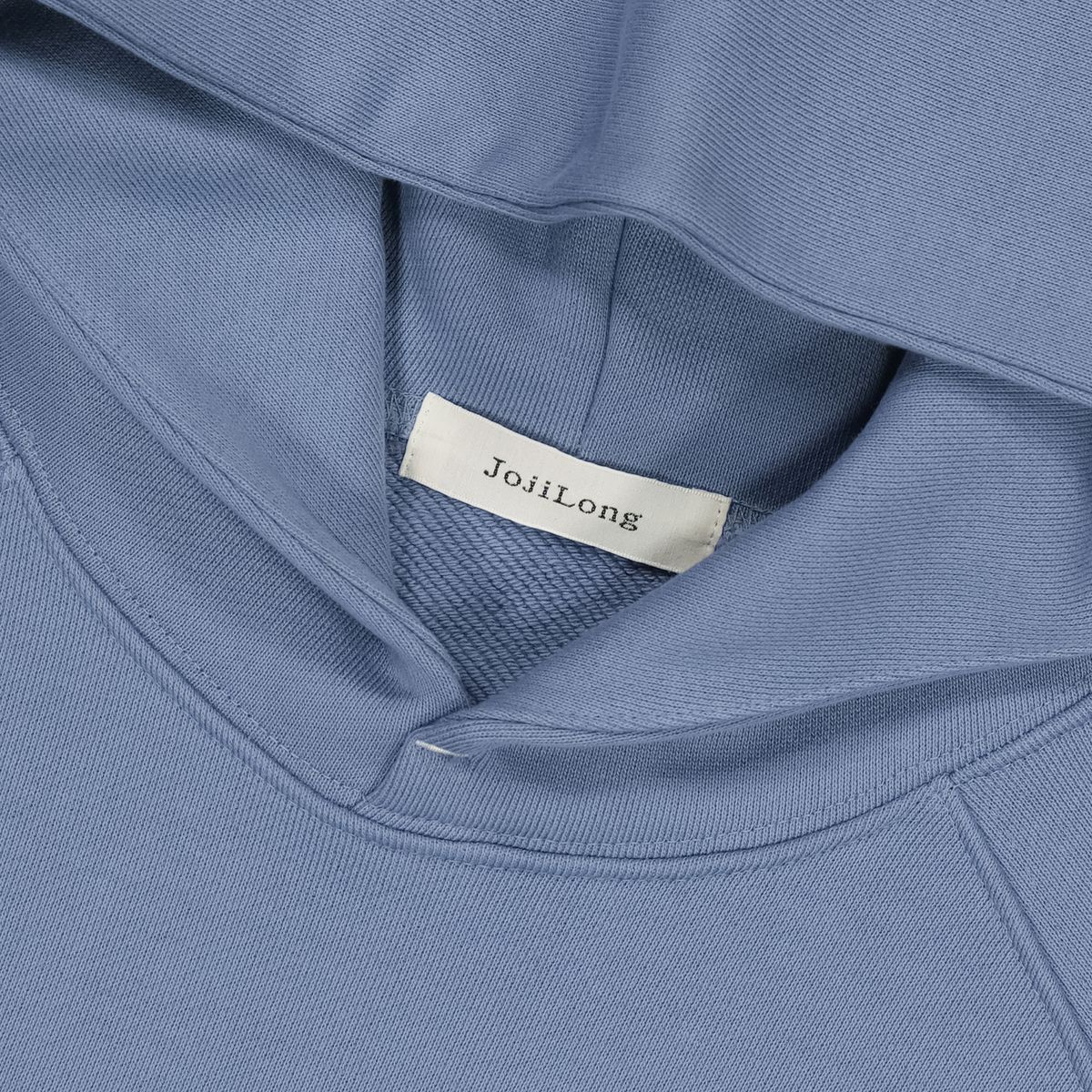 조질롱(JOJILONG) 022 HEAVY WEIGHTED HOODIE - FRENCH BLUE