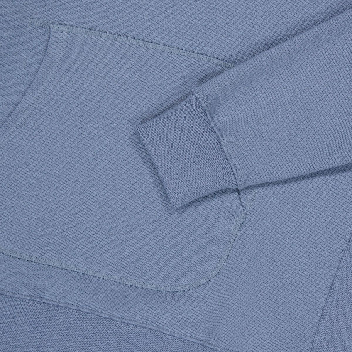 조질롱(JOJILONG) 022 HEAVY WEIGHTED HOODIE - FRENCH BLUE