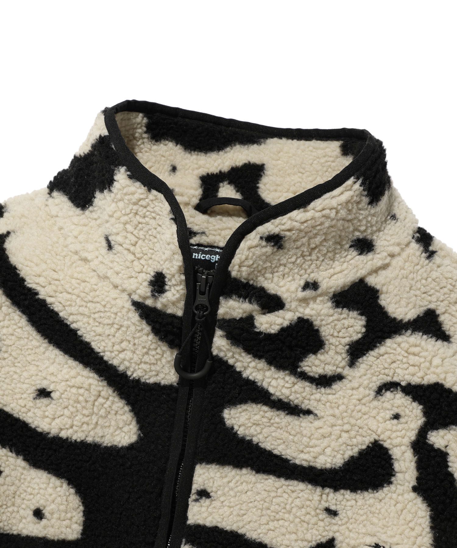 フリースジャケット [NICEGHOSTCLUB]FOSSIL FLEECE JACKET_BEIGE (NG2DFUB930A) MUSINSA | NICE GHOST CLUB FOSSIL FLEECE JACKET_BEIGE