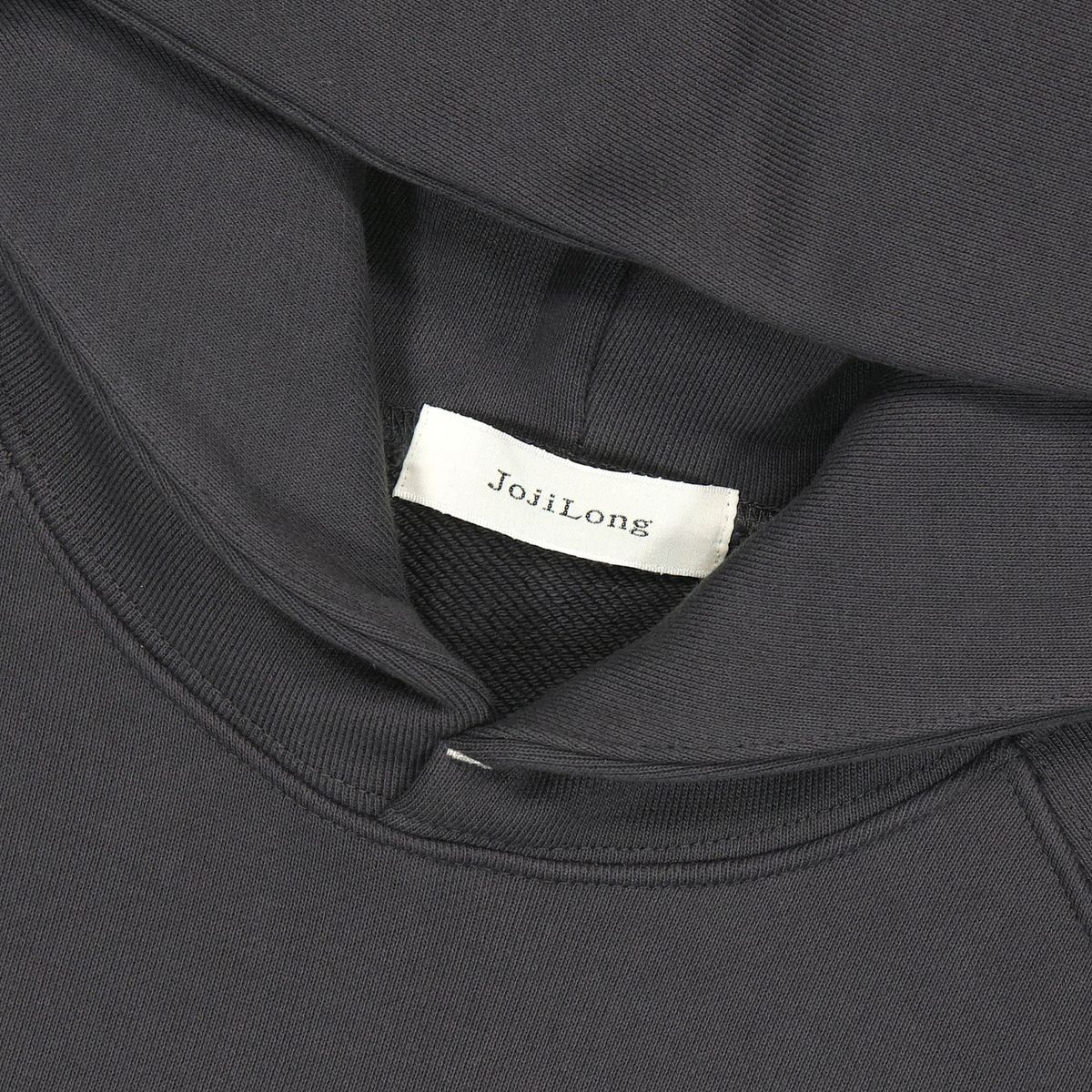 조질롱(JOJILONG) 022 HEAVY WEIGHTED HOODIE - CHARCOAL