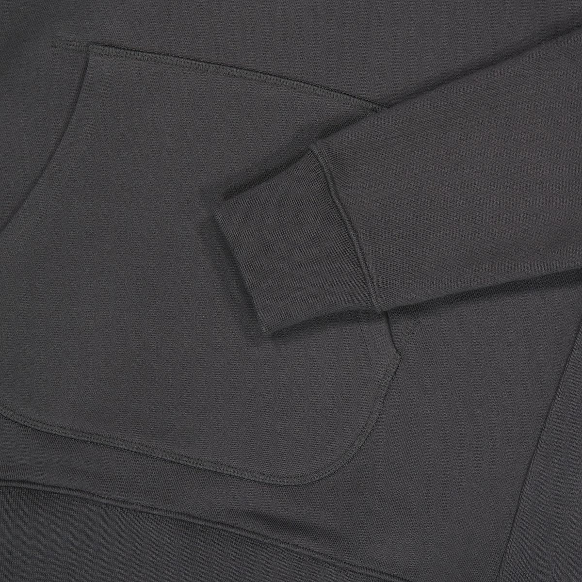 조질롱(JOJILONG) 022 HEAVY WEIGHTED HOODIE - CHARCOAL