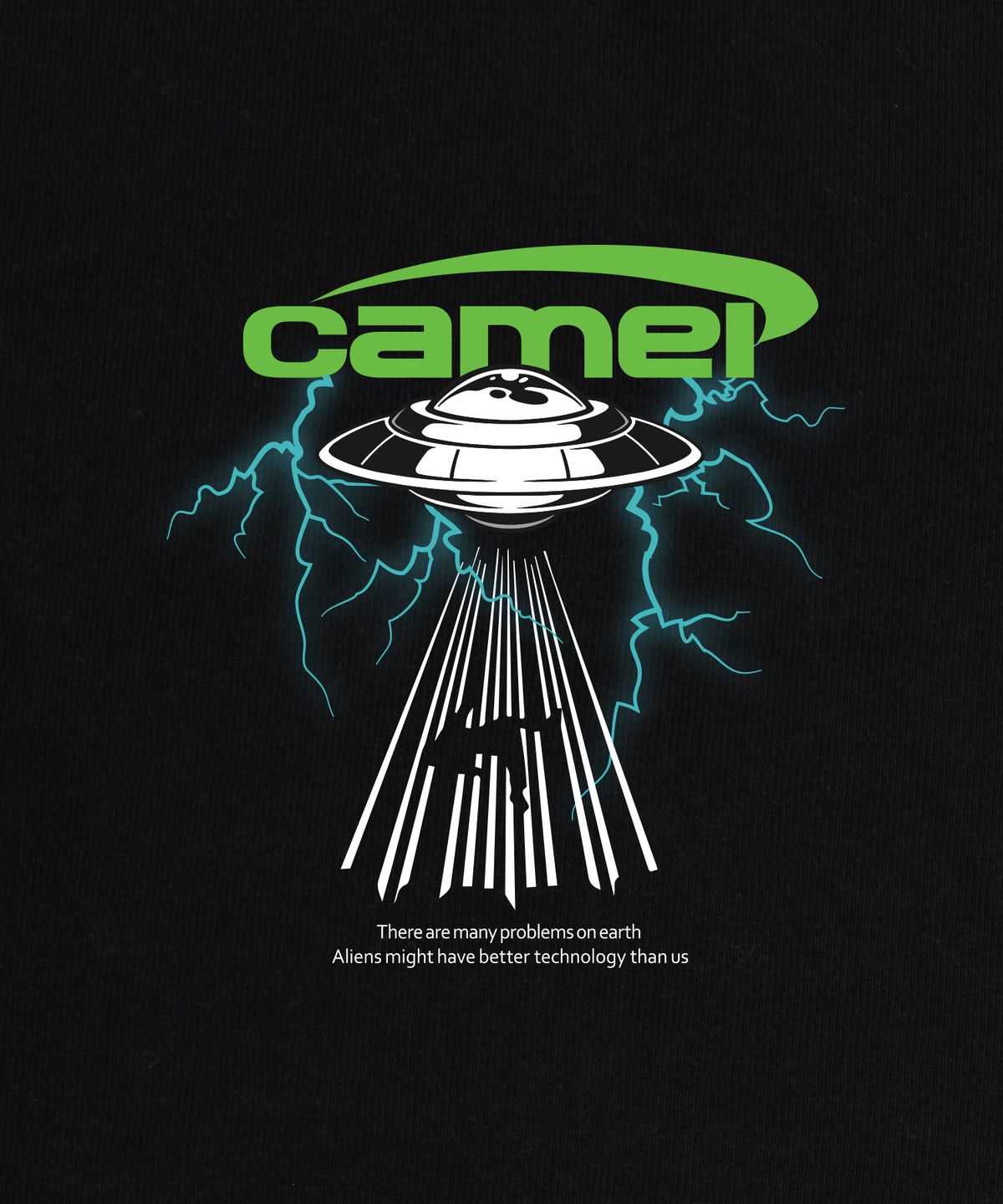 카멜워크(CAMEL WORK) 카멜 에일리언 스웨트셔츠(블랙)