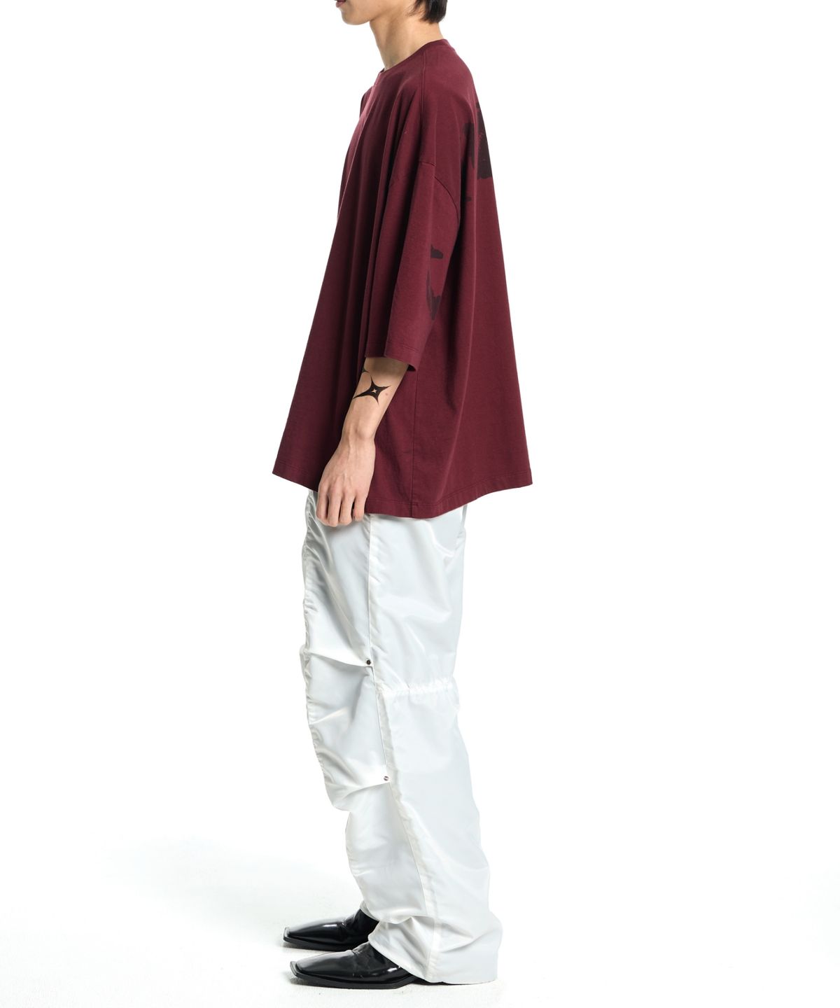 본바트(VONVAT) Shirring Trousers (White)