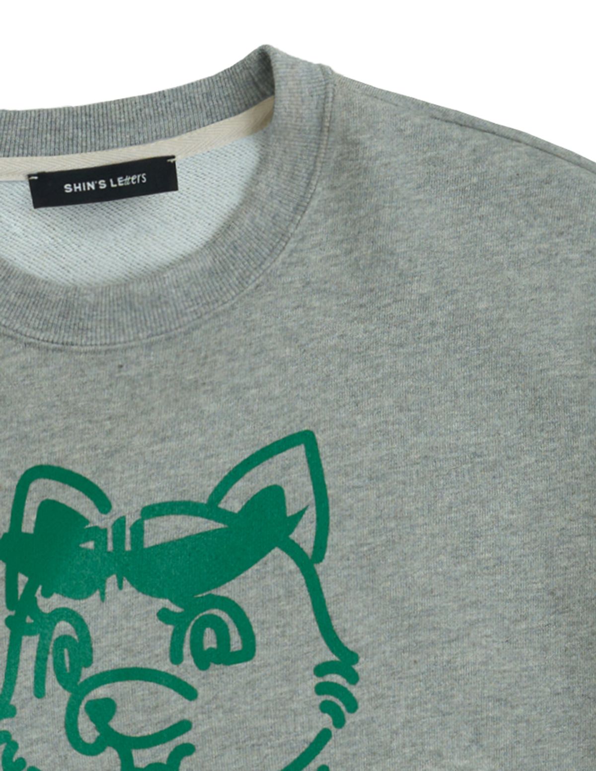 신스레터스(SHINS LETTERS) Lettercat Sweatshirt no.2