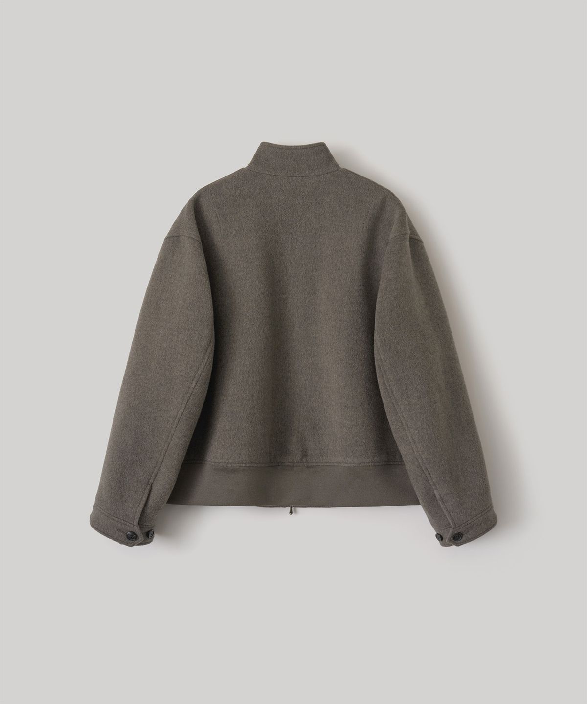 어나더 오피스(ANOTHER OFFICE) Huge Harrington Jacket (Mink Brown)