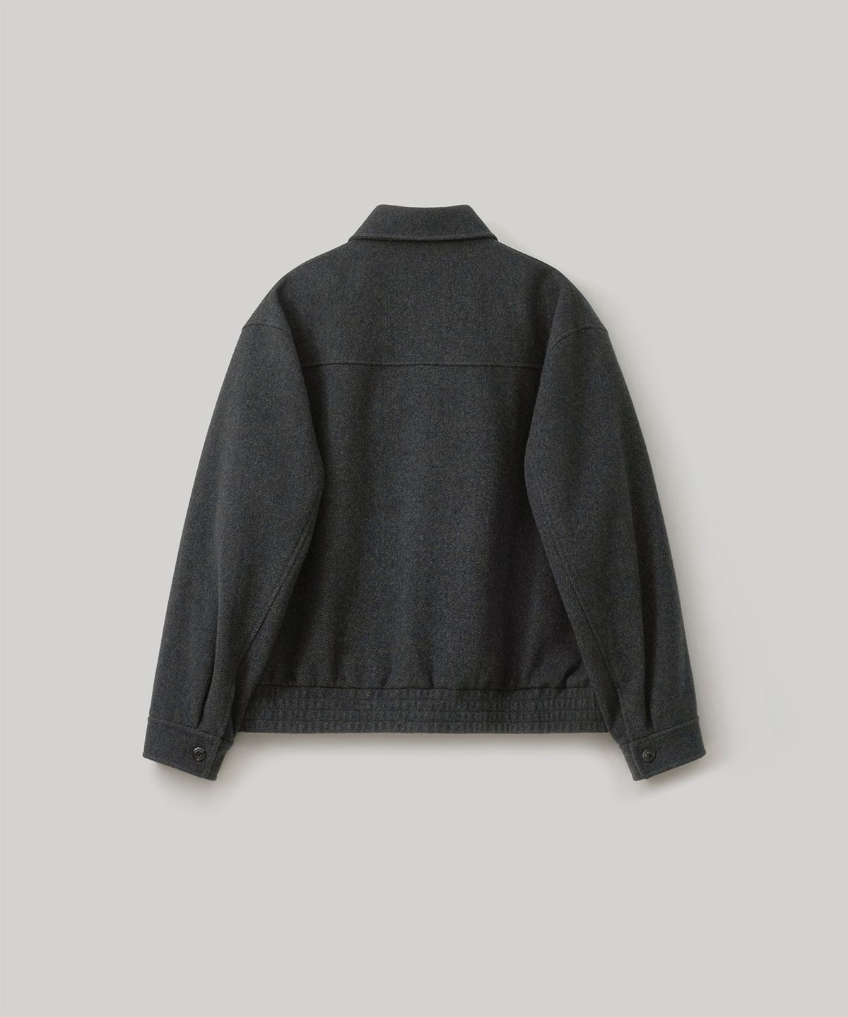 어나더 오피스(ANOTHER OFFICE) Volume Blouson (Caviar)