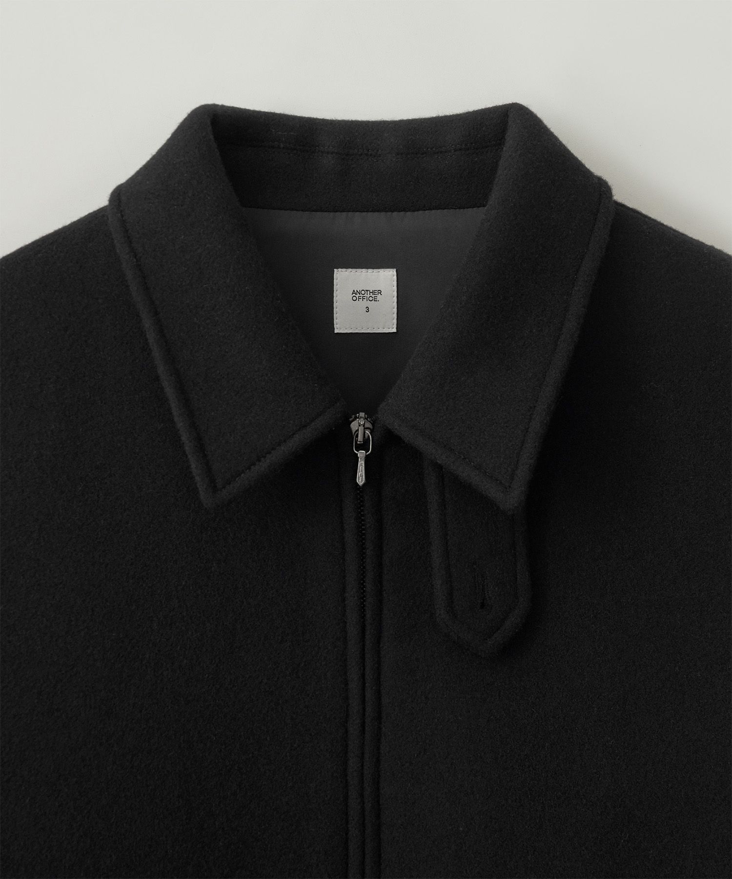 어나더 오피스(ANOTHER OFFICE) Volume Blouson (Black) - 사이즈