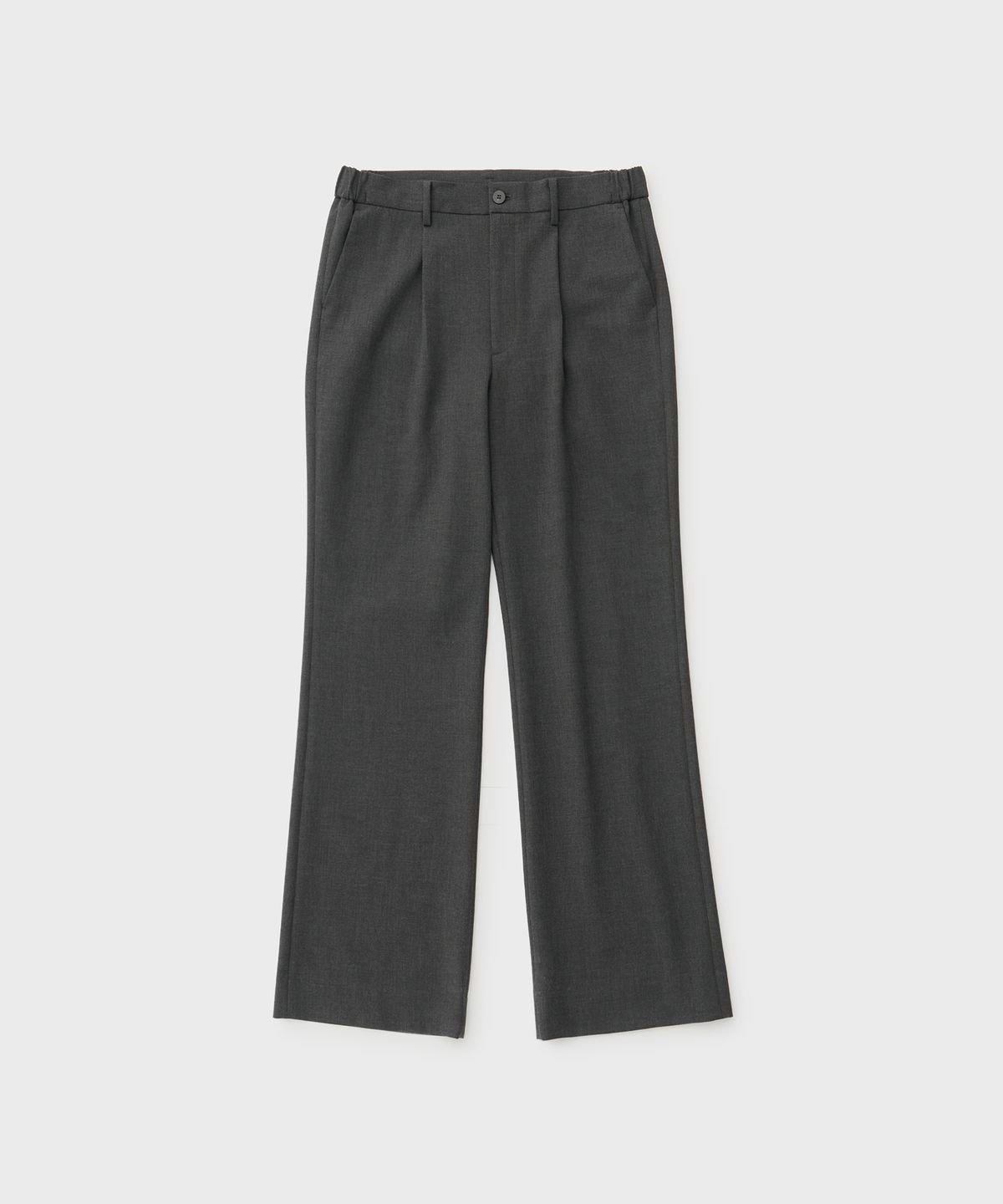 어나더 오피스(ANOTHER OFFICE) Habana Boot-cut Slacks (Heather Charcoal)