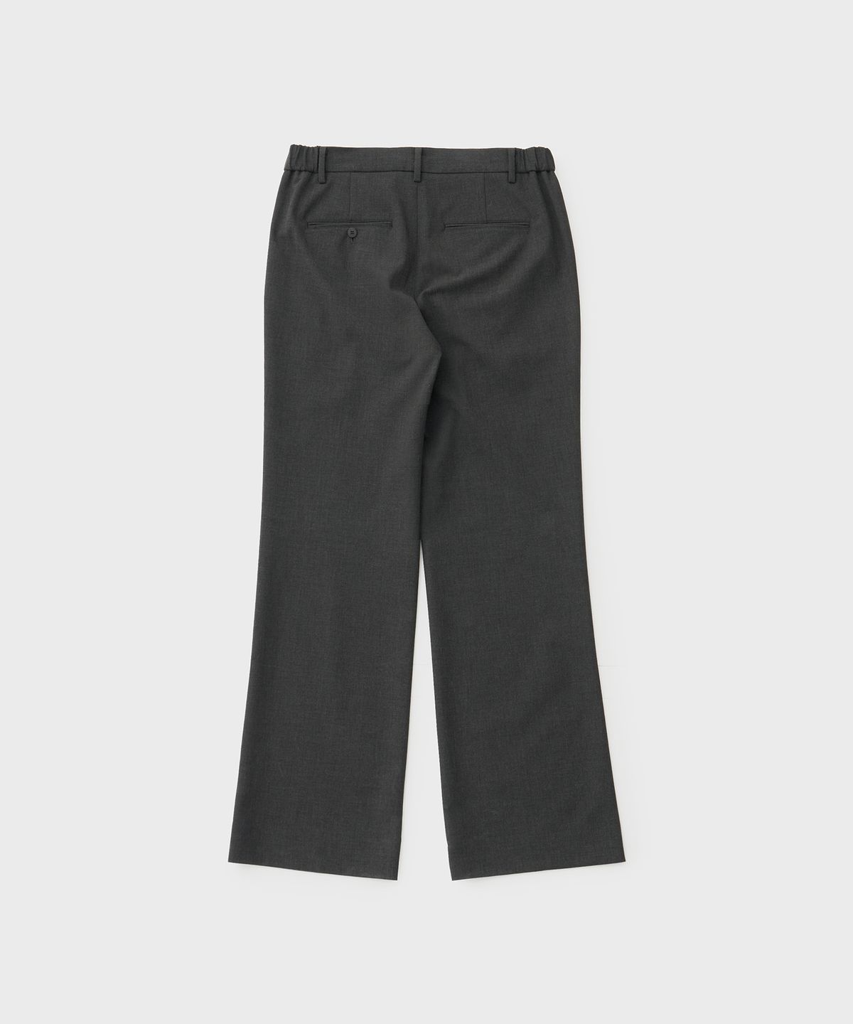 어나더 오피스(ANOTHER OFFICE) Habana Boot-cut Slacks (Heather Charcoal)