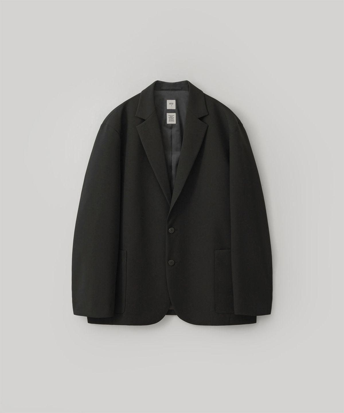 어나더 오피스(ANOTHER OFFICE) [AW] Habana Single Jacket (Black)