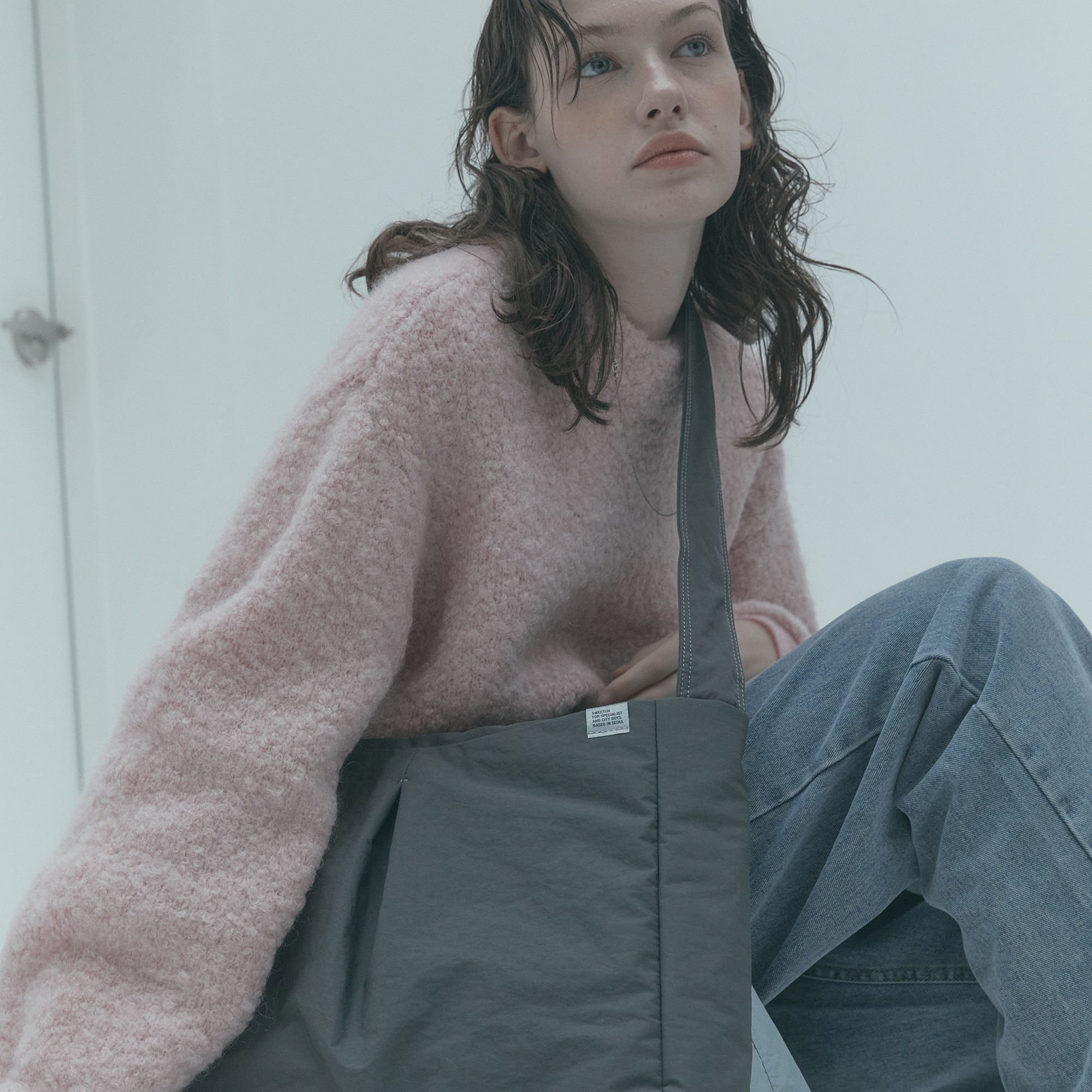 MUSINSA | SWEETCH SHOULDER 001 L Stone Gray