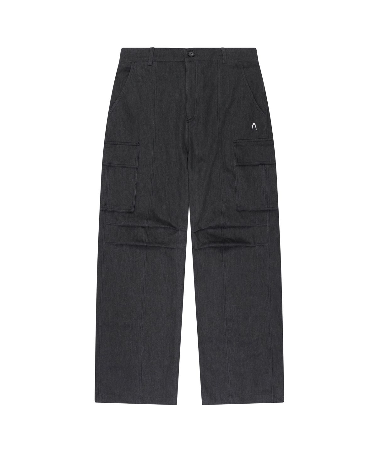 아캄(AAKAM) Pigment Cargo Pocket Pants (Dark Gray)