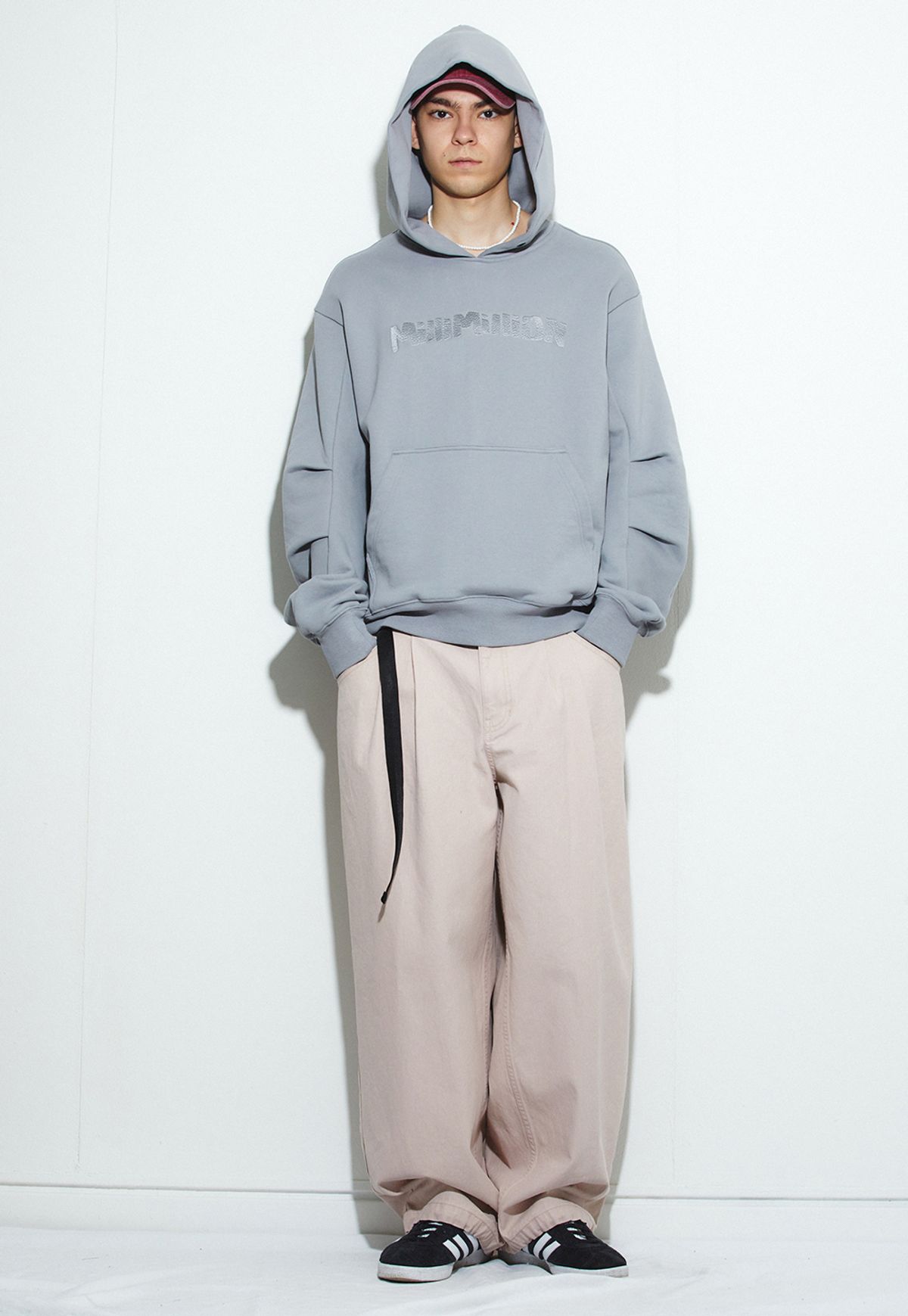 밀리밀리언(MILLIMILLION) BASALT COLOR DENIM PANTS B10-PINK